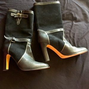 Vintage Michael kors leather and suade boots.